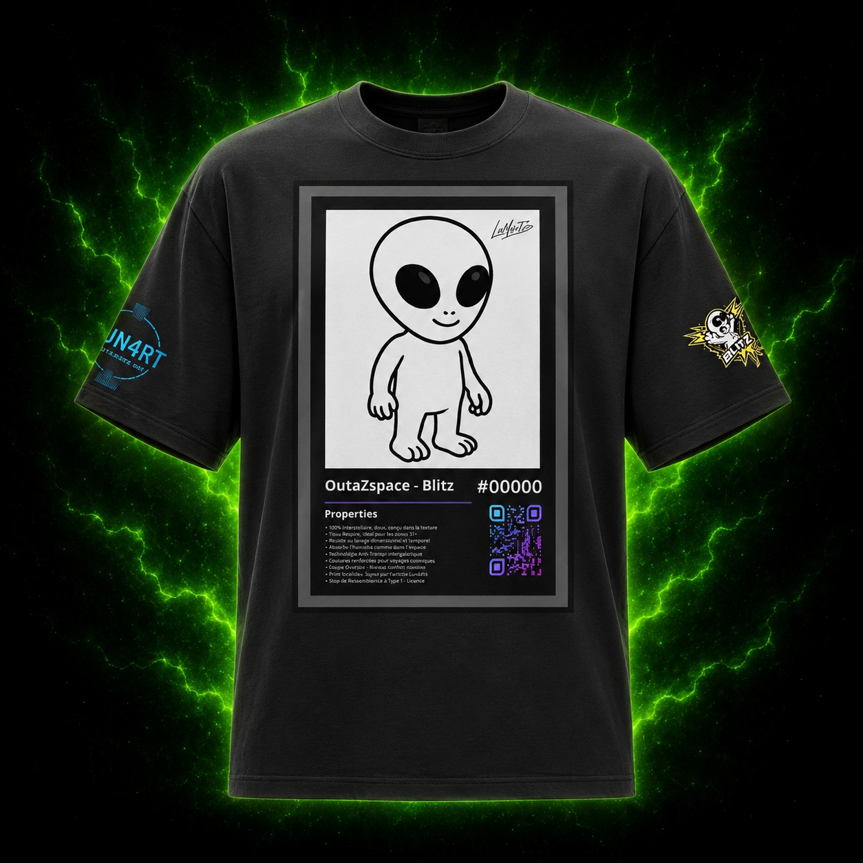 T-shirt Blitz Oversize